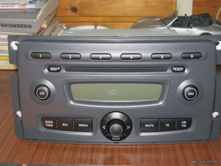 Car Gr Cd Radio Smart Fortwo