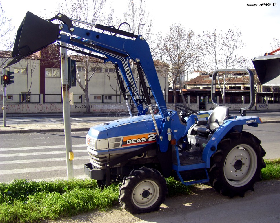 Car gr Kubota 17 ISEKI GEAS 23 ΜΕ ΦΟΡΤΩΤΗ