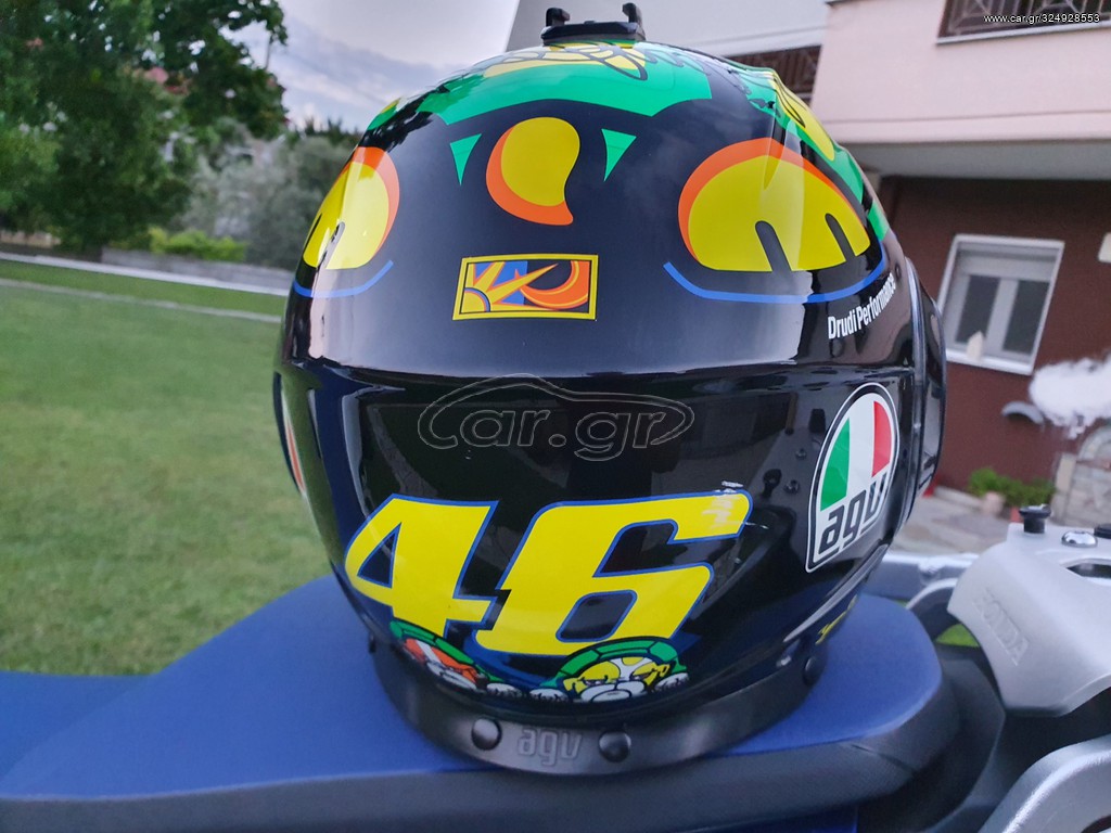 Car gr Κρανος jet AGV Medium Valentino Rossi