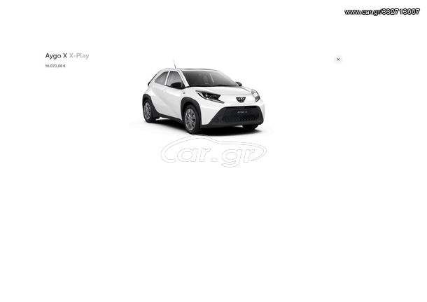 Car Gr Toyota Aygo 23 X PLAY 5M T