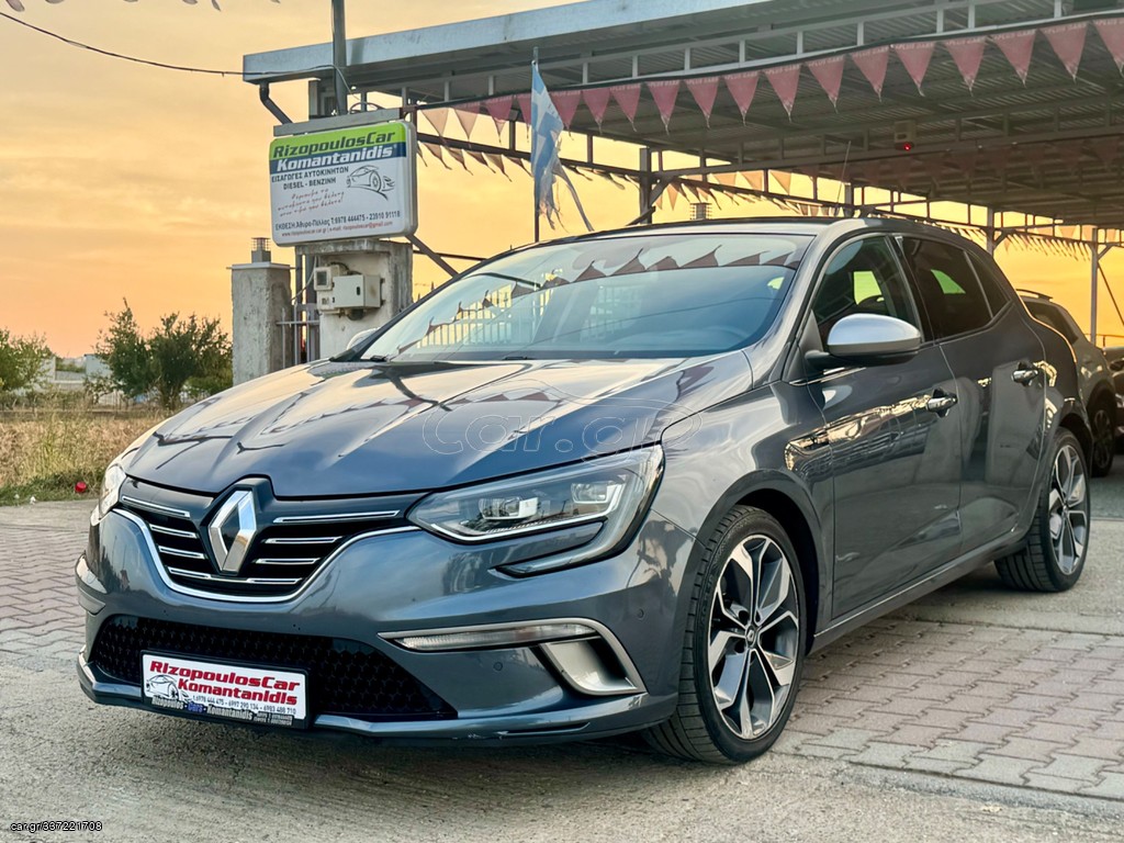 Car Gr Renault Megane 17 GT Line 130HP