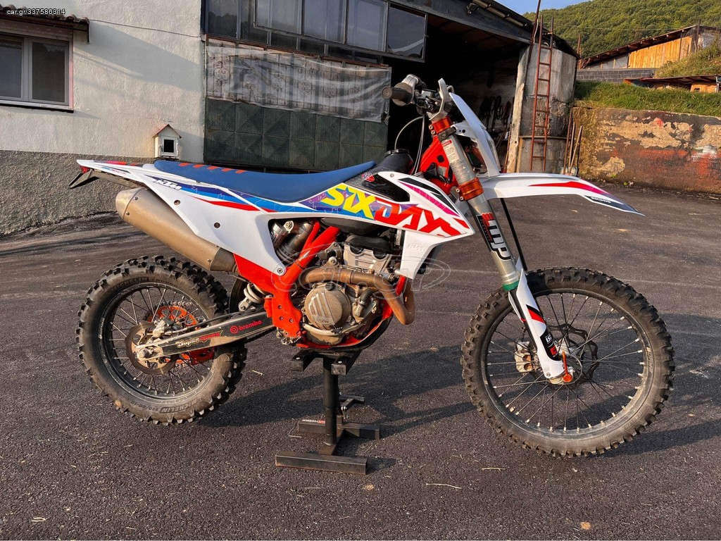 Car Gr KTM 250 EXC F 22 Six Days