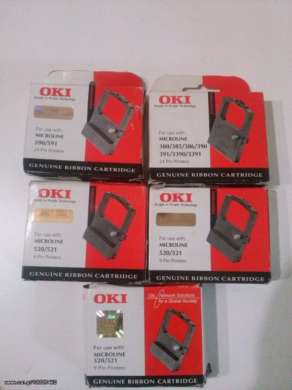 OKI MICROLINE RIBBON ΜΕΛΑΝΟΤΑΙΝΙΕΣ