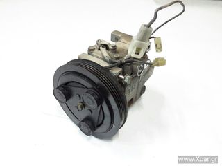 Συμπιεστής A/C (Κομπρέσορας) MAZDA 323 Sedan / 4dr 1995 - 1998 ( BA ) 1.5 16V  ( Z5-DE  ) (88 hp ) Βενζίνη #H12A0AH4EL