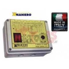 Πίνακας με διακόπτη.πυκνωτή  θερμικό 1HP MANIERO PM10/1-30C-7T-IL