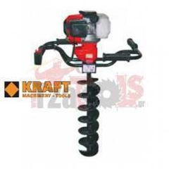 KRAFT KED 521 ΤΡΙΒΕΛΑ-ΓΕΩΤΡΥΠΑΝΟ ΒΕΝΖΙΝΗΣ 52cc 2.0HP