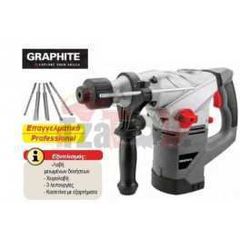 ΣΚΑΠΤΙΚΟ ΠΕΡΙΣΤΡΟΦΙΚΟ GRAPHITE 58G862 SDS-PLUS-thumb-1