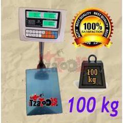Ηλεκτρονική ζυγαριά εδάφους μπαταρίας-ρεύματος 100 kg