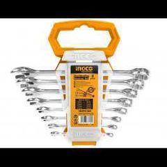 Γερμανοπολύγωνα Σετ 8 τεμ. 6-19mm Industrial HKSPA1088 INGCO