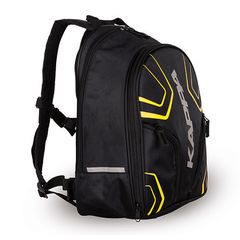 Τσάντα πλάτης Kappa LH210YL μαύρη/κίτρινη 16/20lt