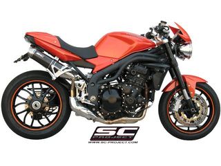 Εξατμίσεις Διπλά Τελικά Sc Project Gp Evo Silencers Titanium Triumph Speed Triple 1050 '05 '06