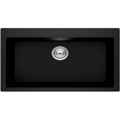 Sanitec 79x50cm Ultra Granite 808 Νεροχύτης Γρανιτένιος + ΔΏΡΟ ΓΆΝΤΙΑ ΝΊΤΡΟ (ΠΛΗΡΩΜΉ ΈΩΣ 60 ΔΌΣΕΙΣ)