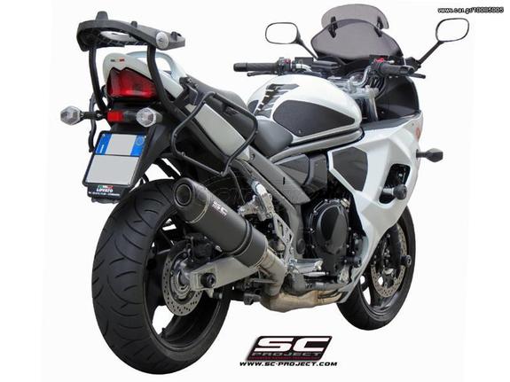 Εξάτμιση Τελικό Sc Project Oval Silencer Carbon/Carbon End Suzuki Gsf 1250 Bandit '07 '12 Συμβατη με Πλαινες Βαλίτσες