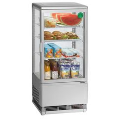 Mini Cooler 78L Ασημί Bartscher Γερμανίας-GENERAL TRADE TSELLOS
