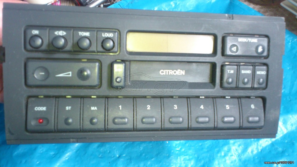 Radio Cassette coche Citroen CT-8330 (Xantia)