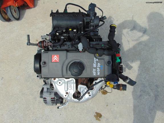 ΚΙΝΗΤΗΡΑΣ ΚΟΜΠΛΕ / ΜΗΧΑΝΙΚΑ-ΗΛΕΚΤΡΙΚΑ ΜΕΡΗ CITROEN C2 / C3 1100cc , 60 PS / 5500 Rpm , 85.000 Km  ΧΡΟΝΟΛΟΓΙΑΣ:2001-2005