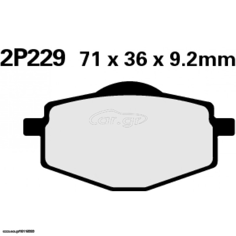 ΤΑΚΑΚΙΑ NISSIN ΓΙΑ YAMAHA,GILERA Κ.Α. 2P229