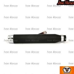 ΤΕΛΙΚΟ ΕΞΑΤΜΙΣΗΣ UNIVERSAL- MUFFLER RAGE BLACK / CHROME END-CAP