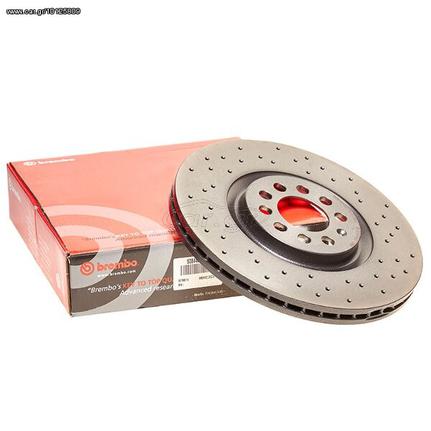 BREMBO δισκοπλακες εμπρος τρυπητες 312mm 5x100