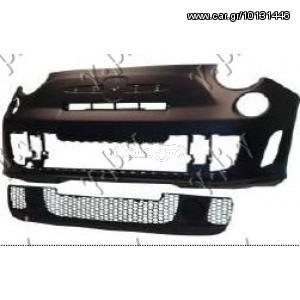Προφυλακτηρας Εμπρός Abarth (Με Διχτυ) για FIAT 500 2007- eautoshop gr