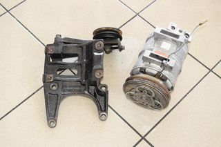 ** 150 ΕΥΡΩ + ΦΠΑ **  2002-2006 MITSUBISHI L200 WARRIOR 2.5L 4D56T ΚΙΝΗΤΗΡΑΣ ΜΕ ΗΛΕΚΤΡΙΚΗ ΑΝΤΛΙΑ - ΗΛΕΚΤΡΟΓΚΑΖΟ ΚΟΜΠΡΕΣΕΡ AIR CONDITION COMPRESSOR MR190619V