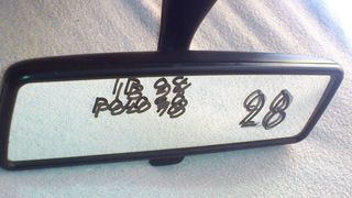 Volkswagen Golf Jetta  1993 - 1999.// ΚΑΘΡΕΠΤΗΣ ΕΣΩΤΕΡΙΚΑ 1H0857511 \\ Γ Ν Η Σ Ι Α-ΚΑΛΟΜΕΤΑΧΕΙΡΙΣΜΕΝΑ-ΑΝΤΑΛΛΑΚΤΙΚΑ 