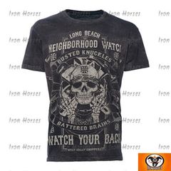WCC NEIGHBORHOOD WATCH T-SHIRT BLACK
