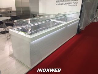 INOXWEB-Θερμη βιτρινα με αερα & κοριαν 182χ85χ120 ΚΑΤΟΠΙΝ ΠΑΡΑΓΓΕΛΙΑΣ