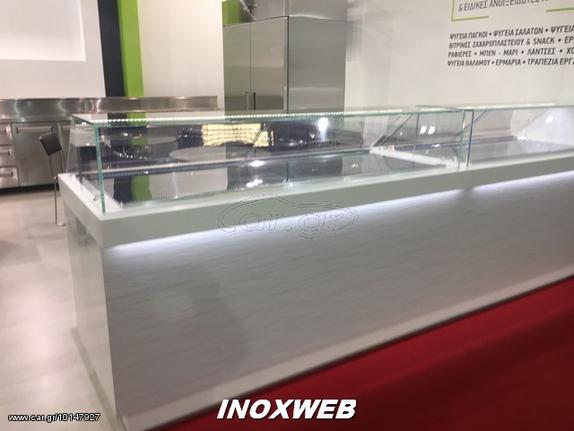 INOXWEB 2026-Ψυχομενη με αερα & corian 184x85x120 (ΤΙΜΗ ΑΝΑΛΟΓΑ ΜΕ ΤΟ ΚΟΡΙΑΝ ΚΑΙ ΤΗΝ ΕΠΕΝΔΥΣΗ)