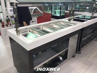 INOXWEB 2025-BUFFET corian line ψυχομενο 216χ71χ140