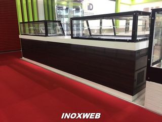 INOXWEB 2025-Ψυχομενη βιτρινα με corian 229χ75χ132-- ΝΕΑ ΤΙΜΗ ( ΤΙΜΗ ΑΝΑΛΟΓΑ ΜΕ ΤΟ ΚΟΡΙΑΝ ΚΑΙ ΤΗΝ ΕΠΕΝΔΥΣΗ )