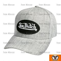ΚΑΠΕΛΟ-VON DUTCH BASEBALL CAP BILL GREY