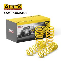 ΕΛΑΤΗΡΙΑ APEX ΧΑΜΗΛΩΜΑΤΟΣ 4 ΕΚΑΤΟΣΤΩΝ  HONDA CIVIC TYPE-R (EP3) 2001-2006 *ΑΝΑΡΤΗΣΕΙΣ ΜΥΡΩΝΙΔΗΣ*