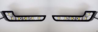 2 x SMD LED Daylight DRL - 12Volts led στυλ Mercedes - 6 LED SMD σε κάθε φως!!!