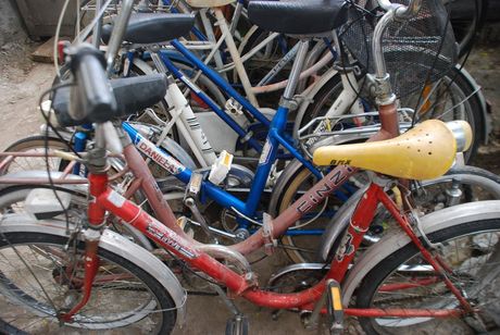 Ποδήλατο σπαστά - folded '80