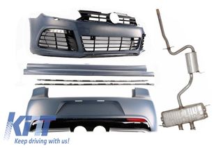 Body kit VW Golf VI Golf 6 R20 Look (2008-up) και εξατμιση System R20 Assembly eautoshop.gr