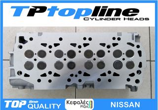 TOPLINE ΚΕΦΑΛΗ NISSAN D40, D22, NP300 200HP COMMON RAIL COMPLETE