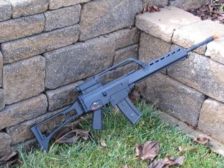 AIRSOFT CLASSIC army g36 αναβαθμισμενο για μπαταρια 11. 1 lipo με 2 γεμιστηρες ολα μεταλλικα μεσα ΝΕΑ ΤΙΜΗ