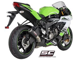 Εξάτμιση Τελικό Sc Project CR-T Silencer Carbon Kawasaki ZX6R 636 '13 '17(Η Τιμή ειναι ενδεικτική,Ρωτήστε μας για την προσφορά μας)
