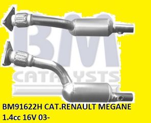 Καταλύτης RENAULT MEGANE 1.4cc 16V 03-