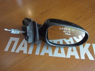 Lancia Y 2011-2017 καθρέπτης δεξιός μηχανίκος μαύρος
