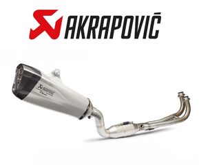 ΟΛΟΣΩΜΗ ΕΞΑΤΜΙΣΗ AKRAPOVIC TITANIUM YAMAHA T-MAX 530 2017-2019