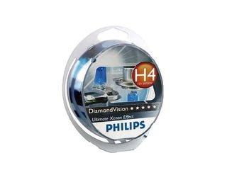 Λάμπα H4 Diamond Vision σετ Philips PH12342DV
