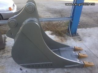 Ανοιγοκλειόμενοι κουβάδες, σχάρες, πετροσυλλέκτες, αρπάγες για εκσκαφείς και φορτωτές-thumb-68