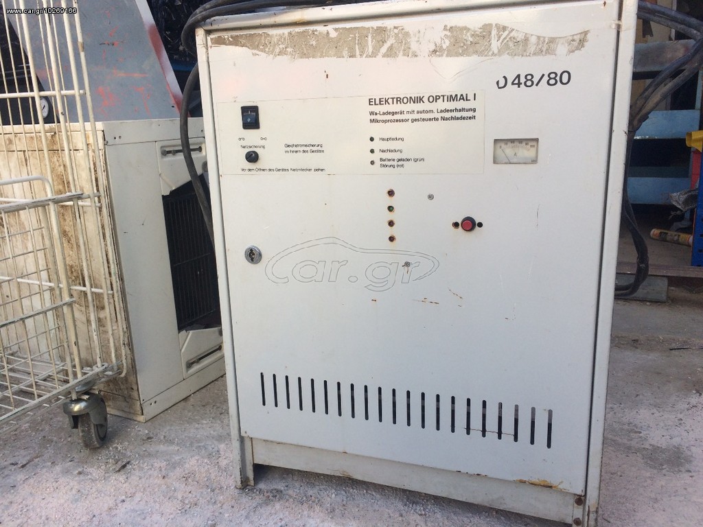 ΦΟΡΤΙΣΤΗΣ ΚΛΑΡΚ 48VOLT/80A ΤΥΠΟΣ D48/80