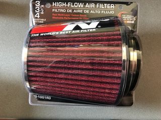 High flow air filter K&N 