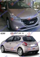 ΜΕΤΩΠΗ ΕΜΠ. ΒΕΝΖ. 1.6 ΑΥΤ. (=02700024     PEUGEOT  208 12-16     PEUGEOT  207 06-14