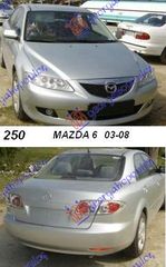 ΧΕΡΟΥΛΙ ΠΟΡΤΑΣ ΕΜΠ/ΠΙΣΩ ΕΣΩ ΧΡΩΜΙΟ/ΜΑ L     MAZDA  6 02-08