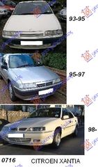 ΧΕΡΟΥΛΙ ΠΟΡΤΑΣ ΕΜΠΡΟΣ ΕΞΩ L     CITROEN  XANTIA 93-01