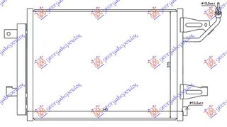 ΨΥΓΕΙΟ A/C (52x37,5) (ΟΛΑ ΤΑ ΜΟΝΤΕΛΑ)     MITSUBISHI  COLT 05-08     SMART  FORFOUR 04-15     MITSUBISHI  COLT 08-12